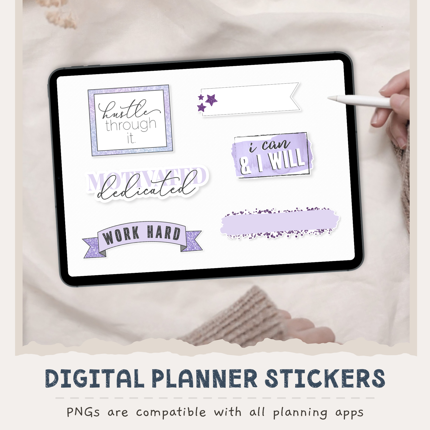 Boss Digital Planner Stickers