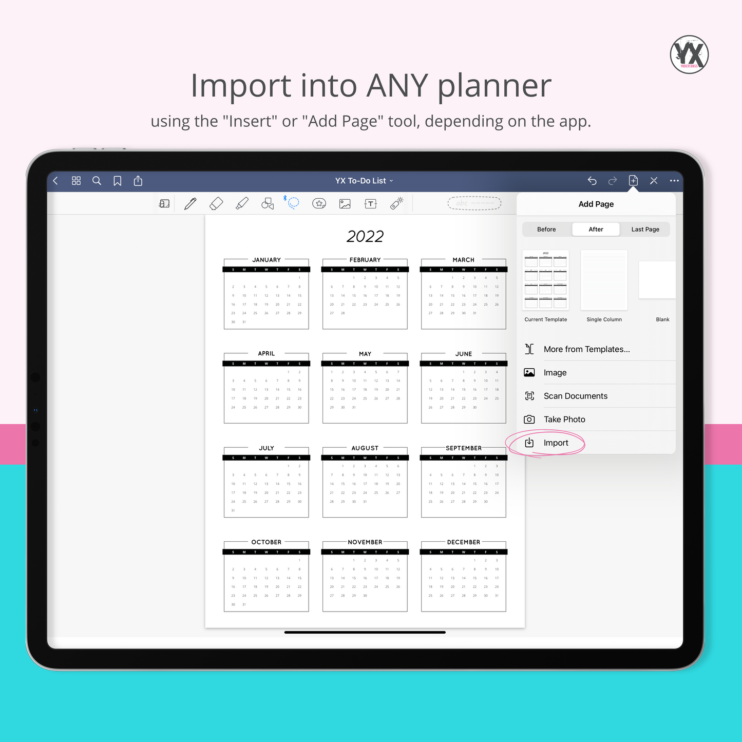 Back-to-School Planner Covers