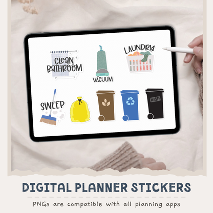 Household Chores Planner Stickers