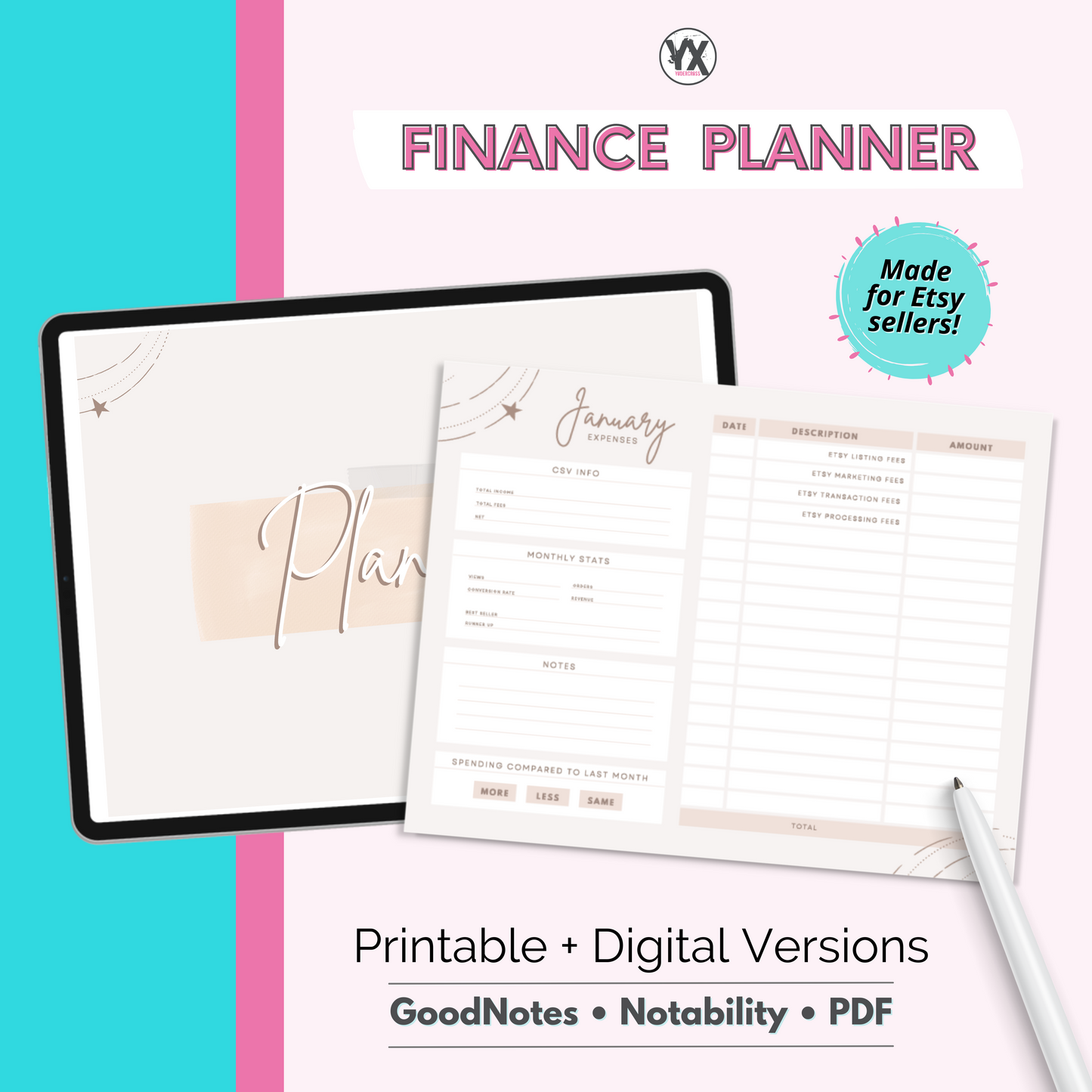 Etsy Financial Planner
