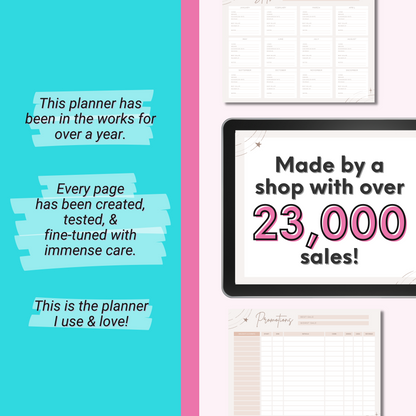 Etsy Financial Planner