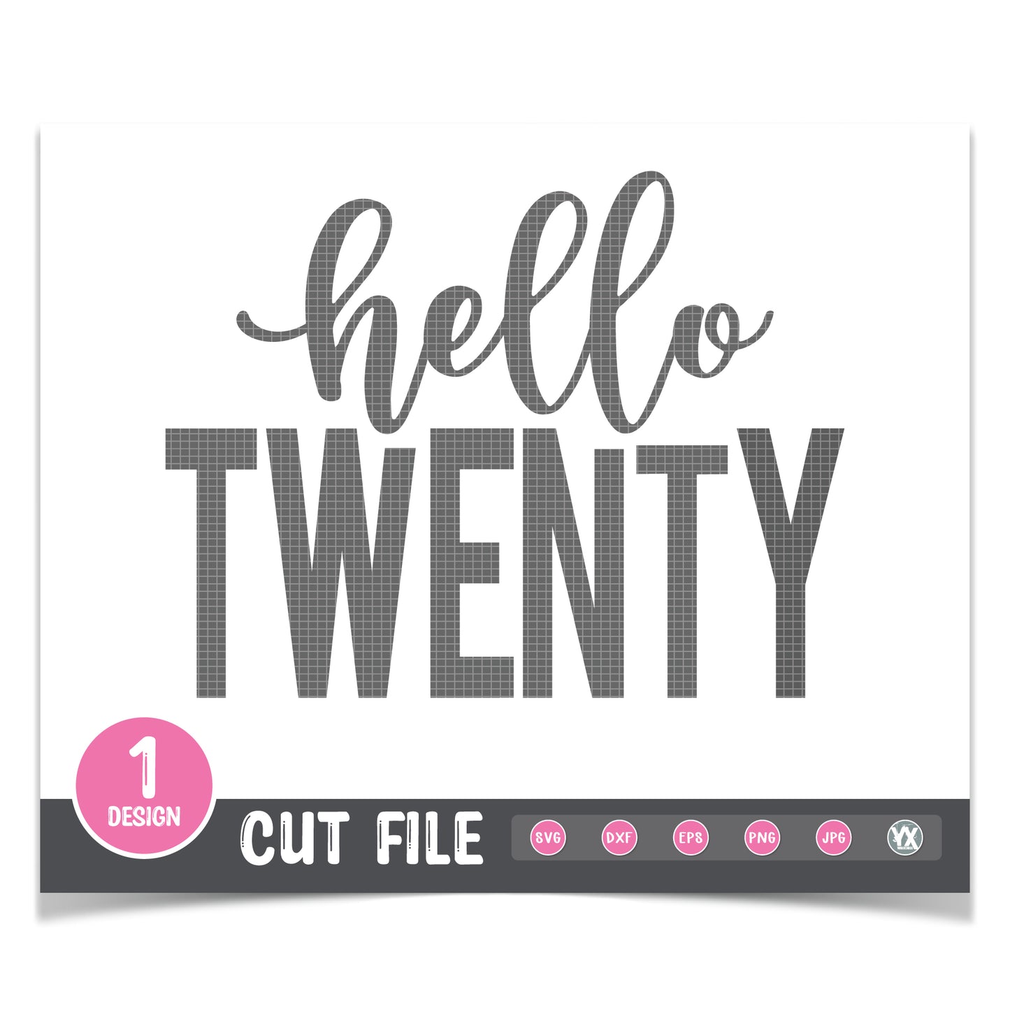 Hello Twenty SVG