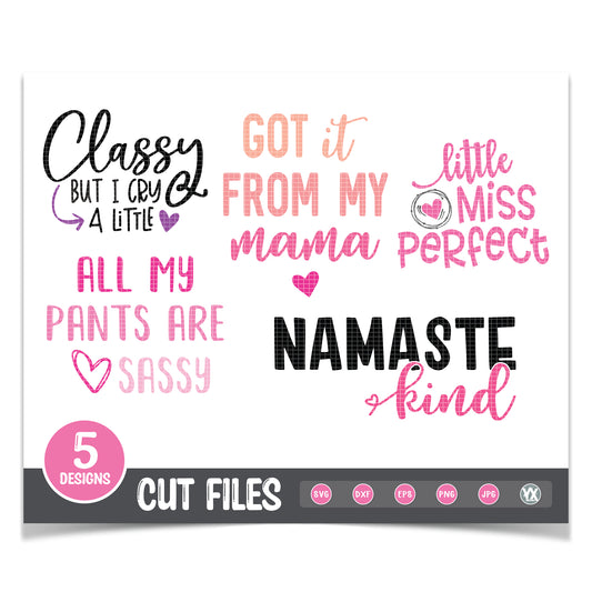 Baby Girl SVG Bundle