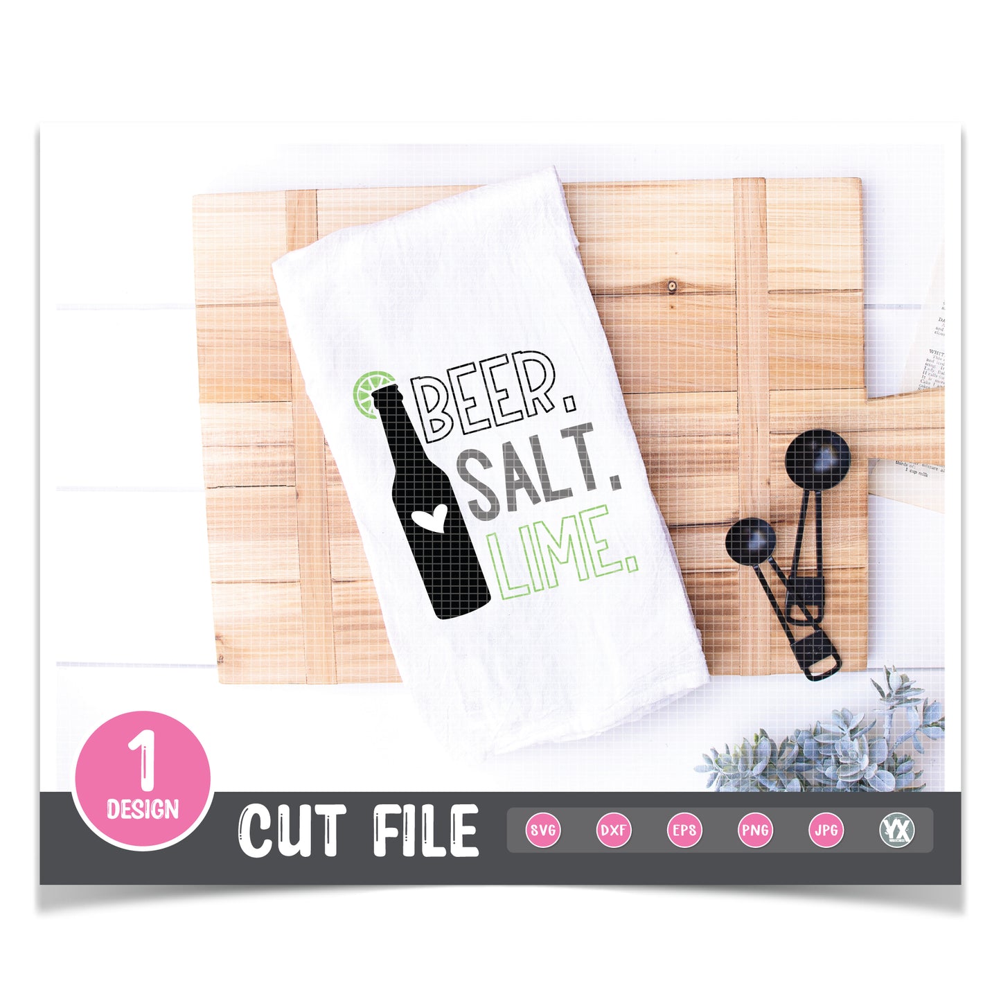 Beer Salt Lime SVG