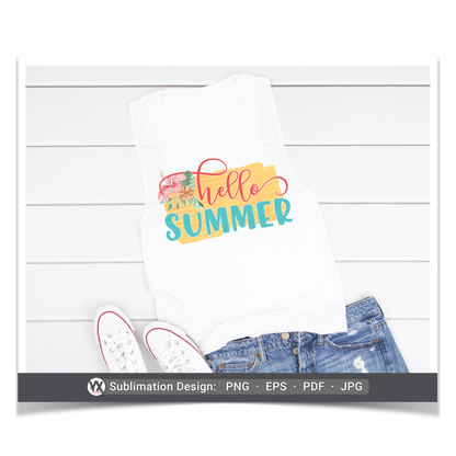 Hello Summer (Sublimation)