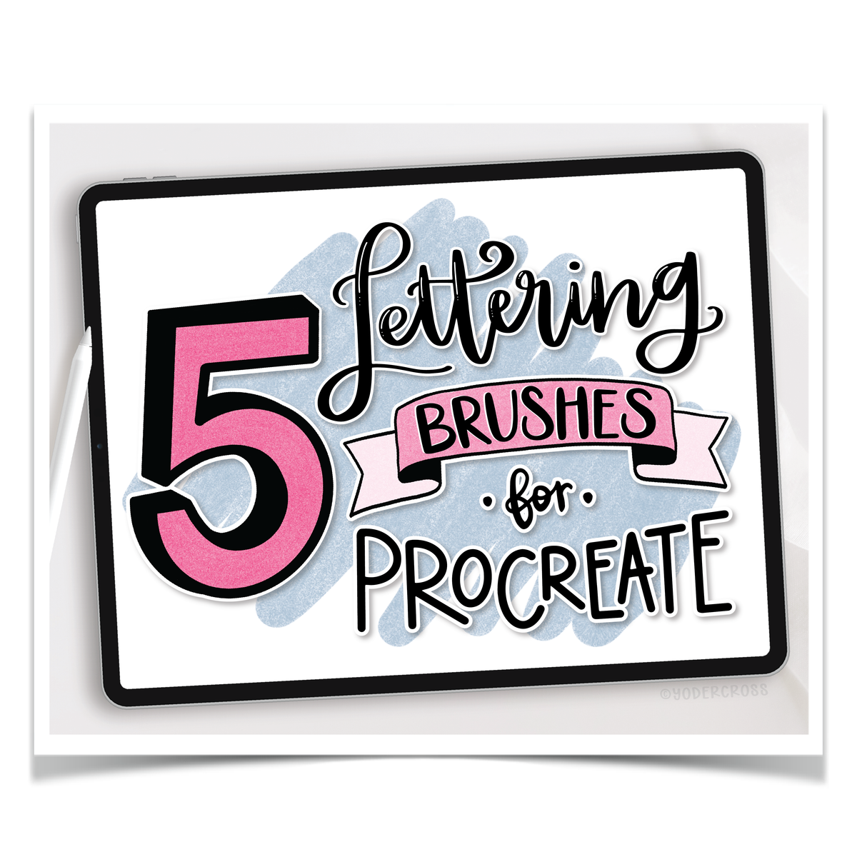 Lettering Brushes for Procreate – Transfer Happy Digital