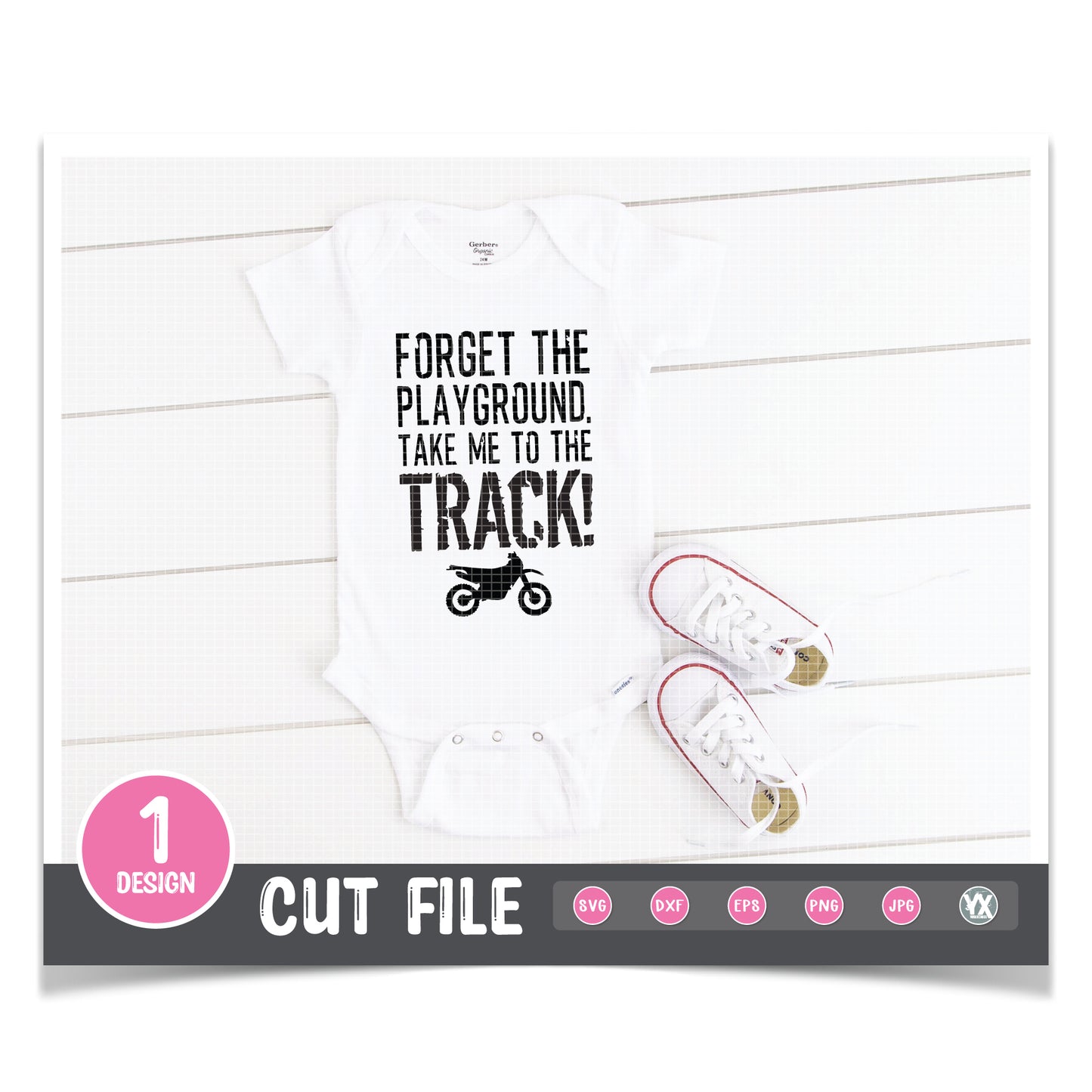Forget the Playground. Take Me to the Track! SVG