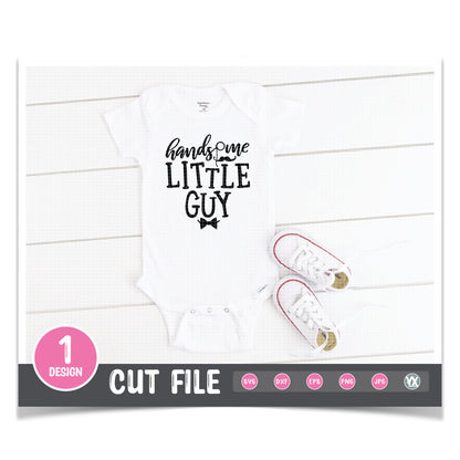 Handsome Little Guy SVG