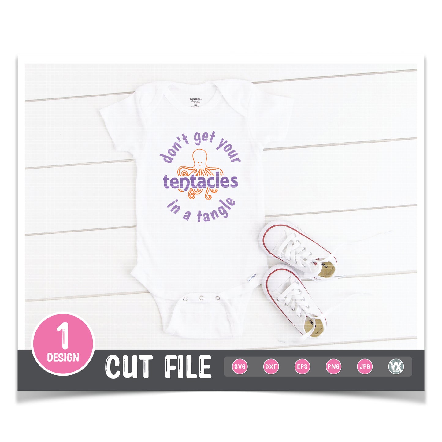 Don't Get Your Tentacles in a Tangle SVG