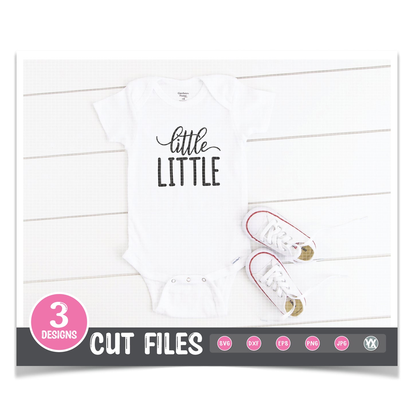 Big Middle Little SVG Set