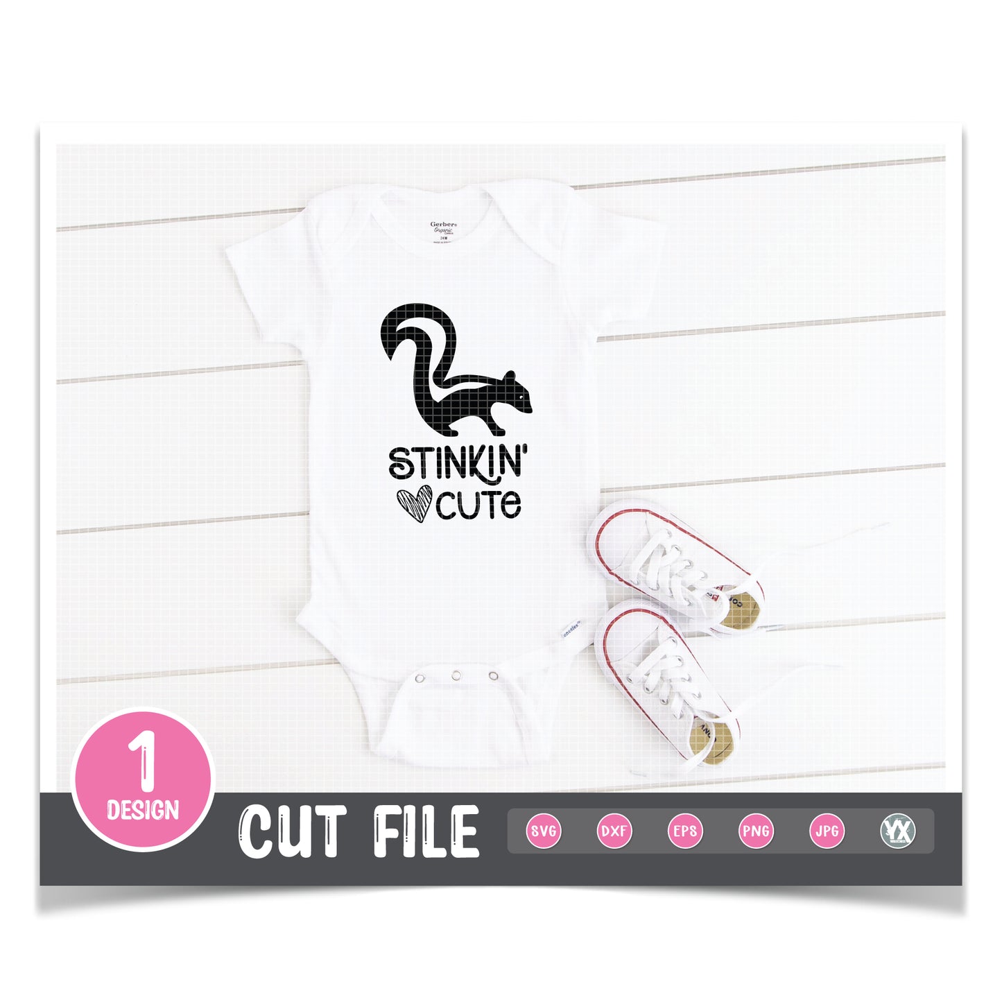 Stinkin' Cute SVG