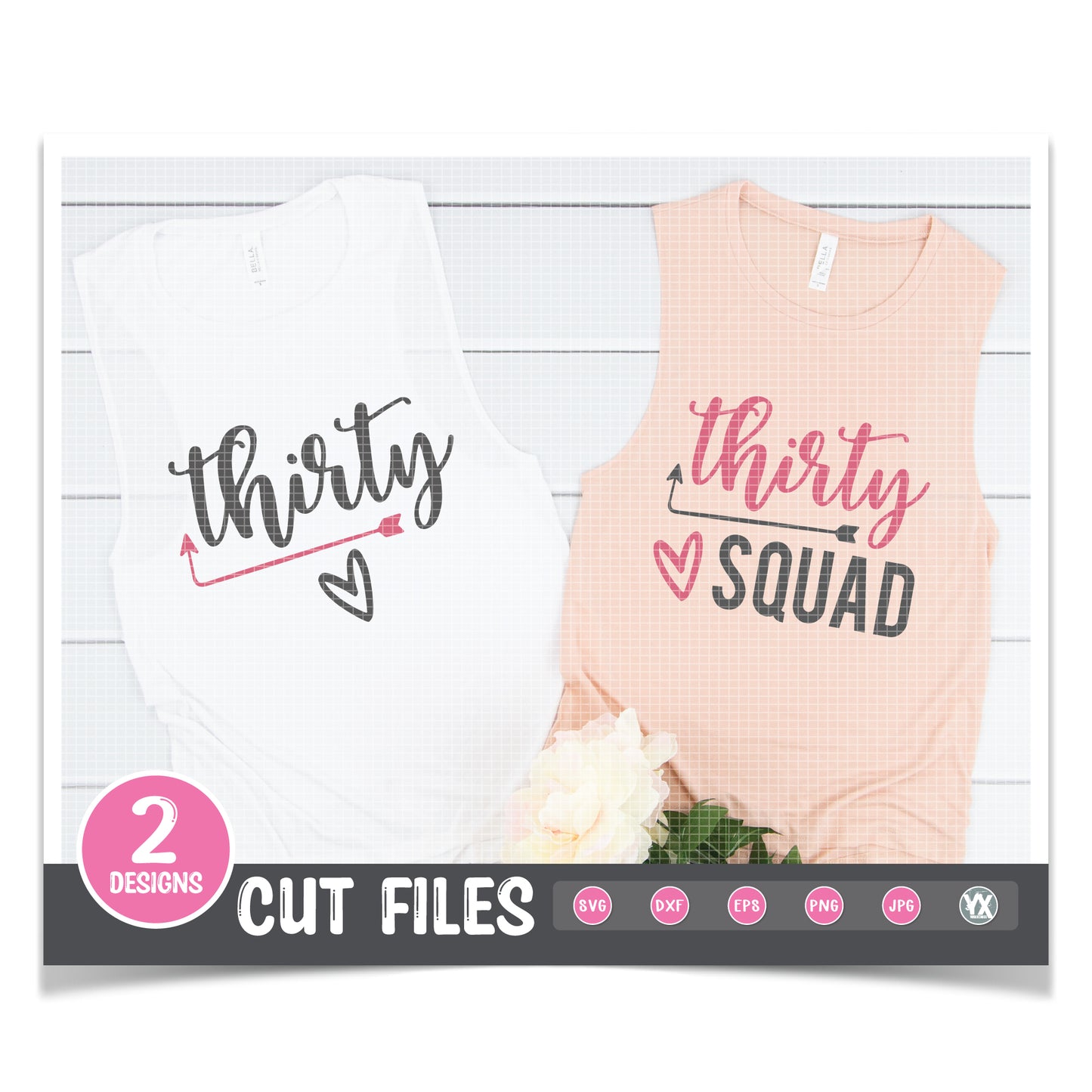 Thirty Squad SVG Bundle
