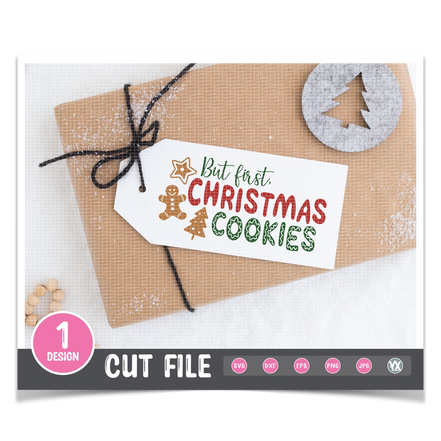 But First Christmas Cookies SVG