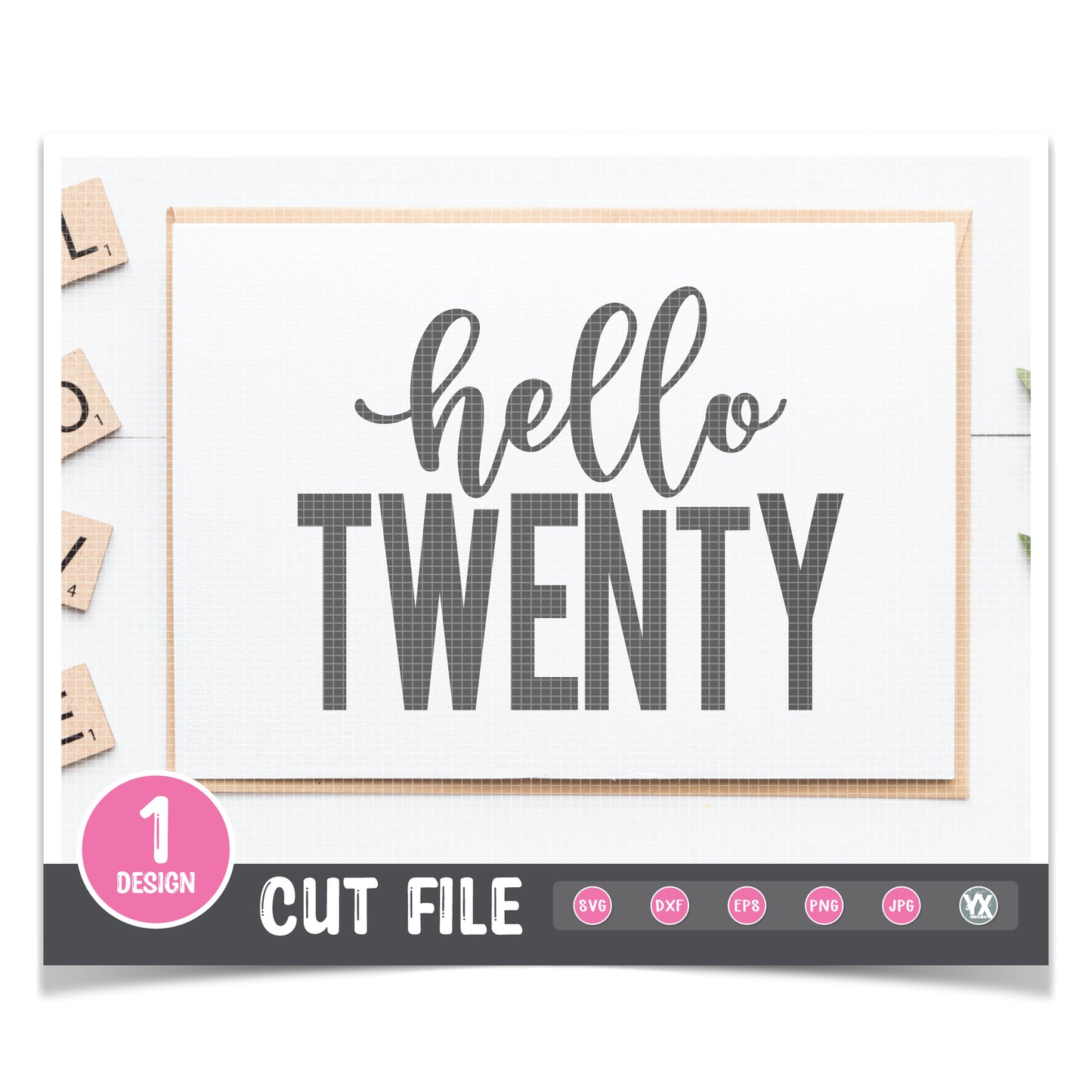 Hello Twenty SVG