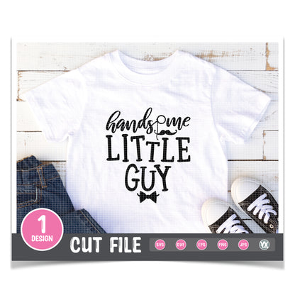 Handsome Little Guy SVG