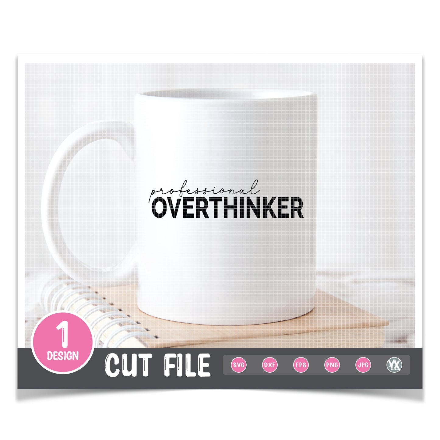 Professional Overthinker SVG