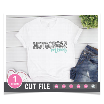 Motocross Mom SVG