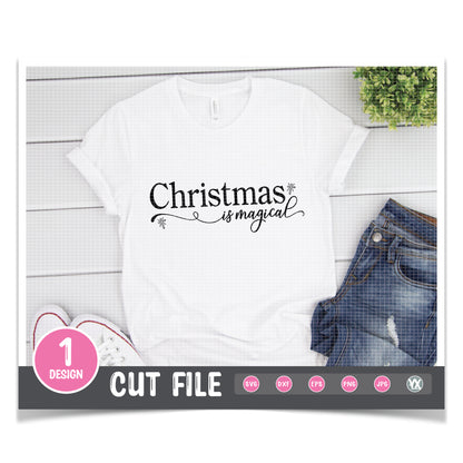 Christmas is Magical SVG
