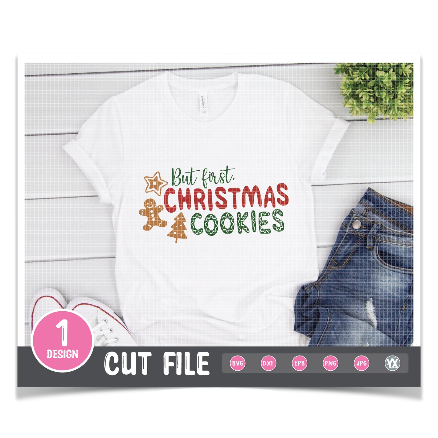 But First Christmas Cookies SVG