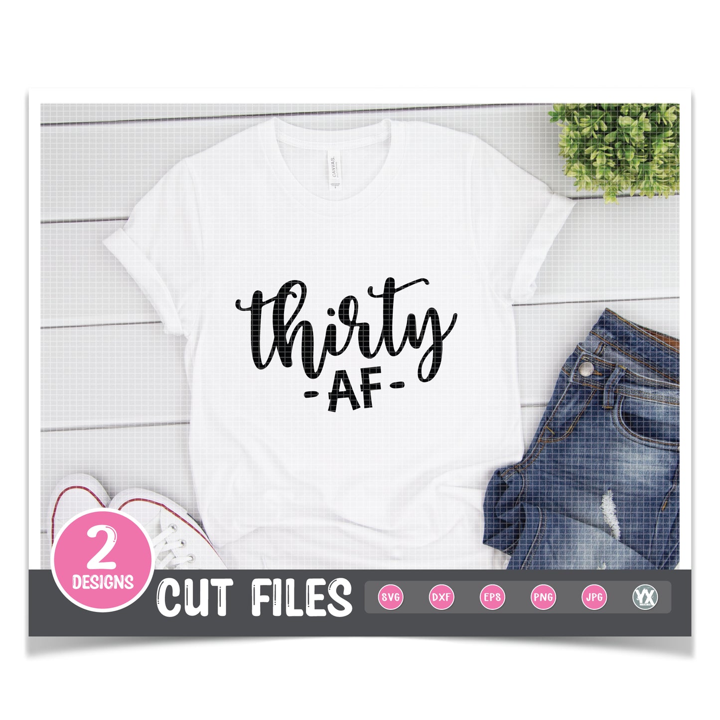 Thirty AF & Thirty AF Squad SVG Set