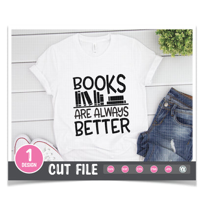 Books Are Always Better SVG