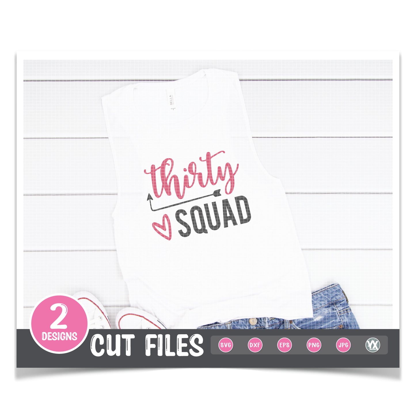 Thirty Squad SVG Bundle
