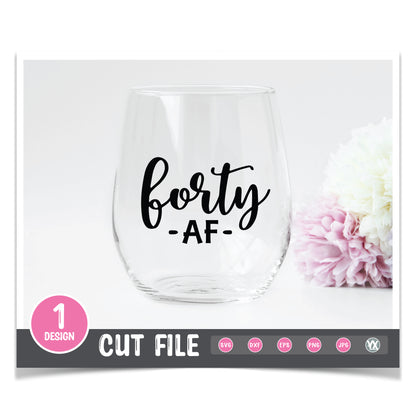 Forty AF SVG
