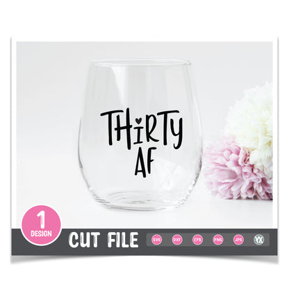Thirty AF SVG