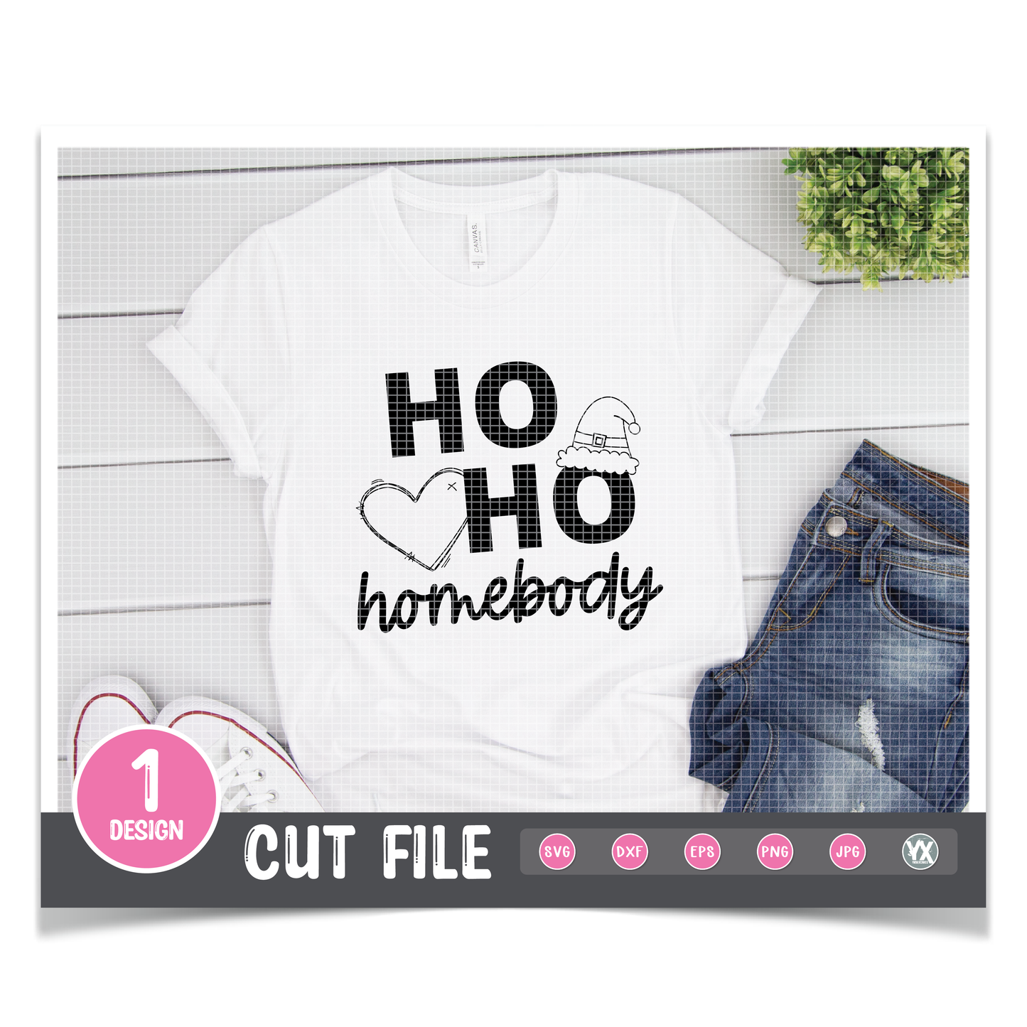 Ho Ho Homebody SVG