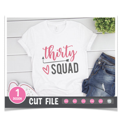 Thirty Squad SVG